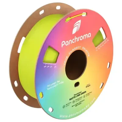 Polymaker Panchroma Matte PLA Filament Limon Yeşil 
