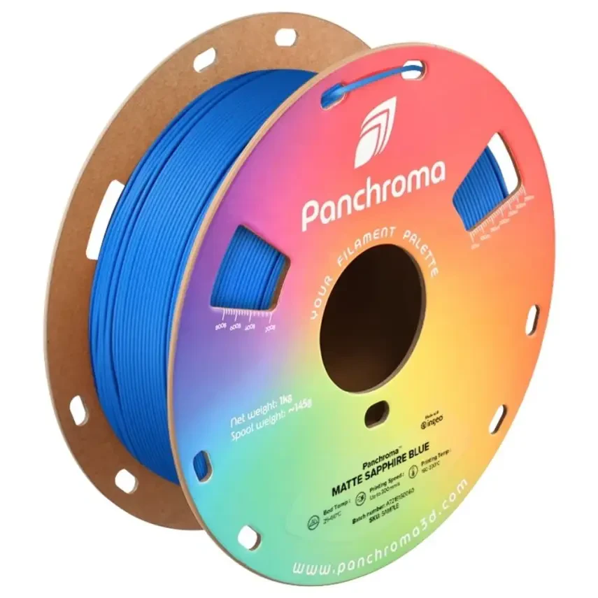 Polymaker Panchroma Matte PLA Filament Safir Mavi - 1