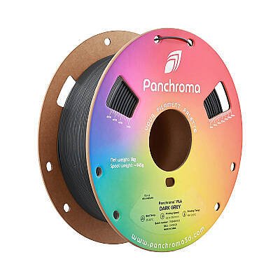 Polymaker Panchroma PLA Filament Koyu Gri - 1 data-big=