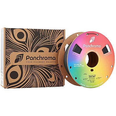 Polymaker Panchroma PLA Filament Koyu Gri - 3 data-big=