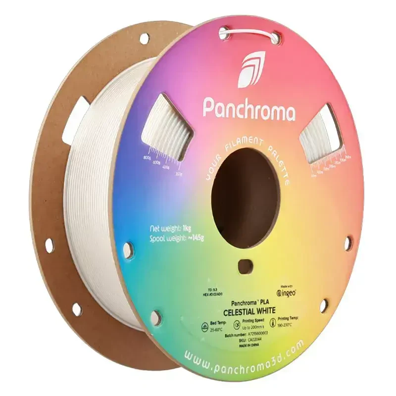 Polymaker Panchroma PLA Filament Celestial Beyaz - 1