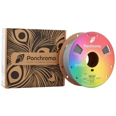 Polymaker Panchroma PLA Filament Çelik Gri - 3 data-big=