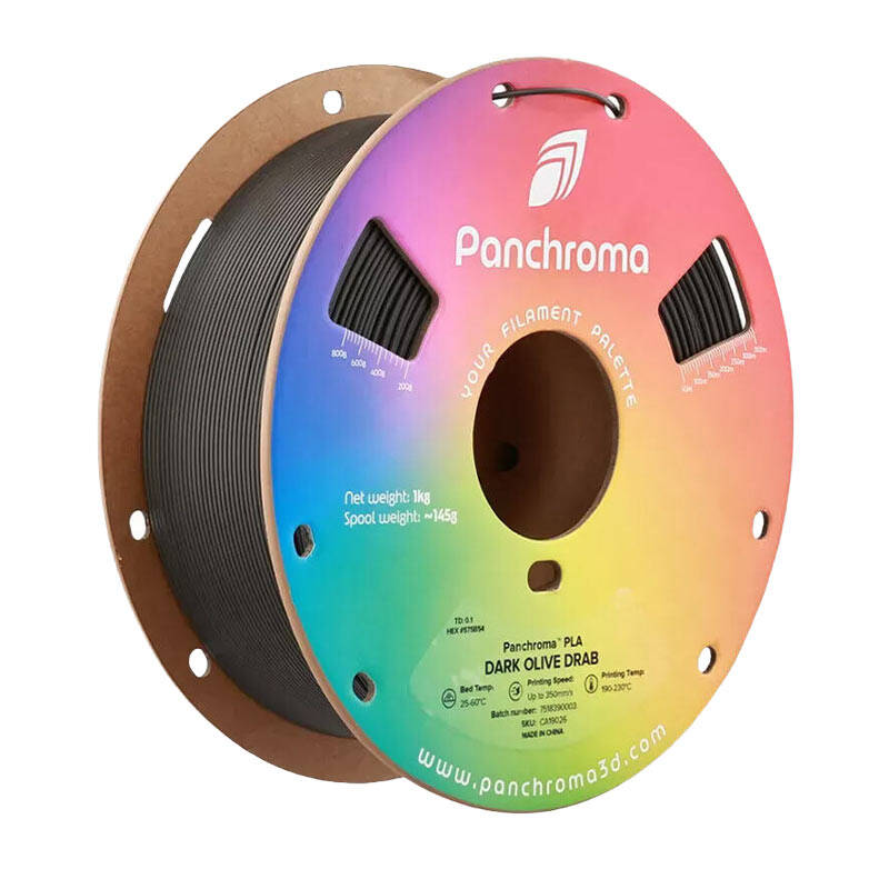 Polymaker Panchroma PLA Filament Koyu Zeytin Haki - 1