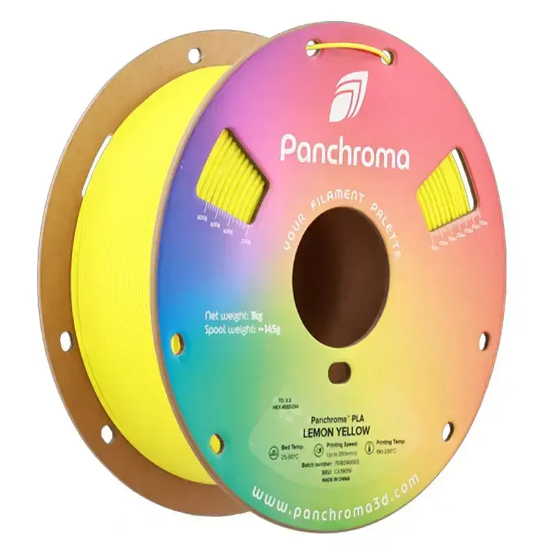 Polymaker Panchroma PLA Filament Limon Sarısı - 1
