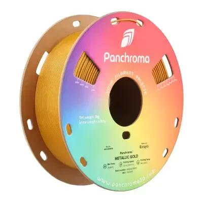 Polymaker Panchroma PLA Filament Metalik Altın - 2 data-big=