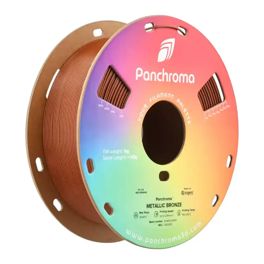 Polymaker Panchroma PLA Filament Metalik Bronz - 2