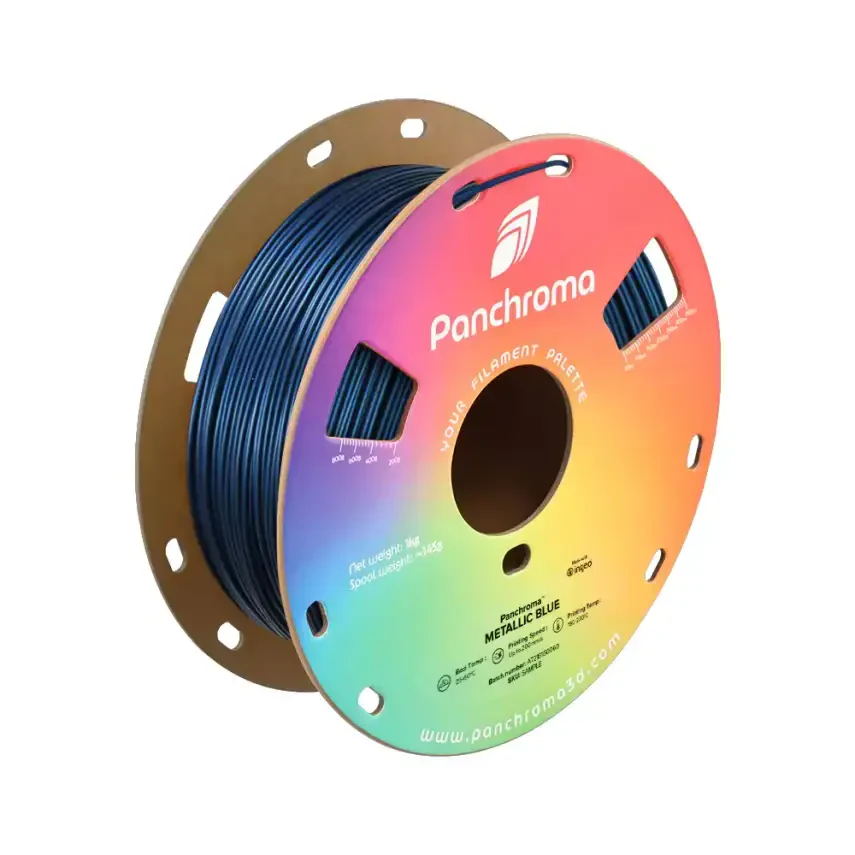 Polymaker Panchroma PLA Filament Metalik Mavi - 2