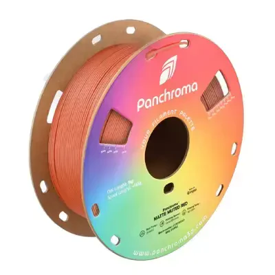 Polymaker Panchroma PLA Filament Matte Muted Kırmızı 