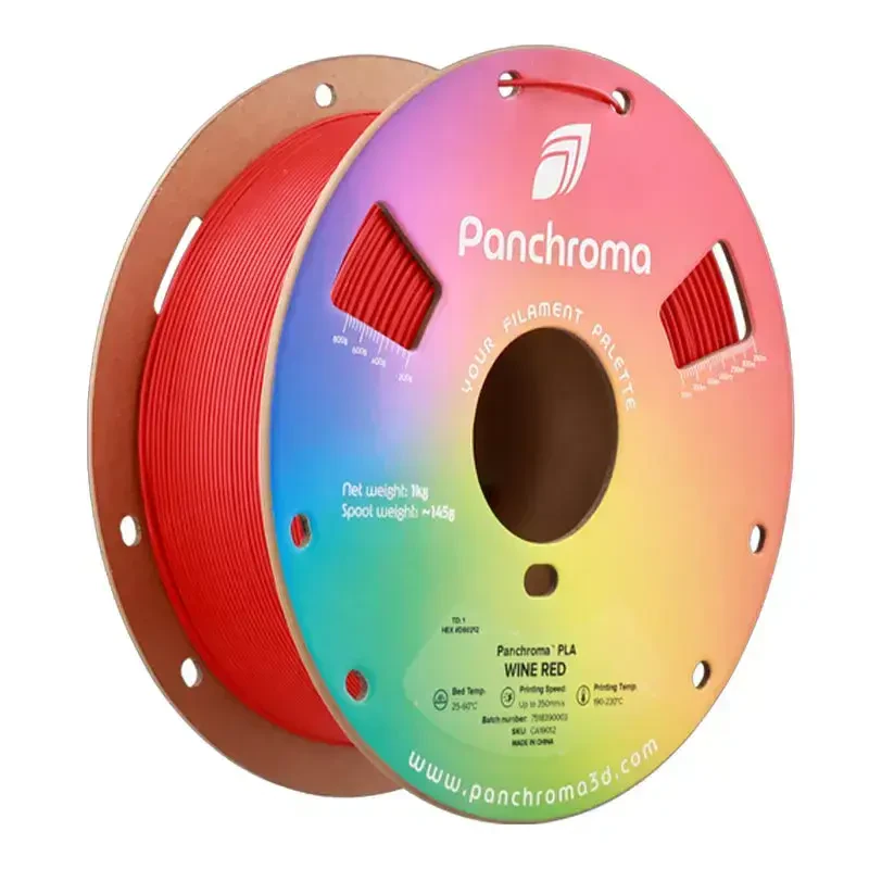 Polymaker Panchroma PLA Filament Şarap Kırmızı - 1