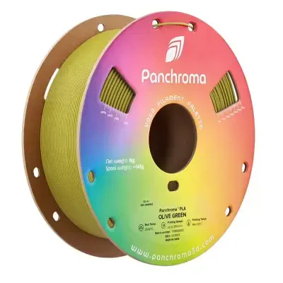 Polymaker Panchroma PLA Filament Zeytin Yeşili 