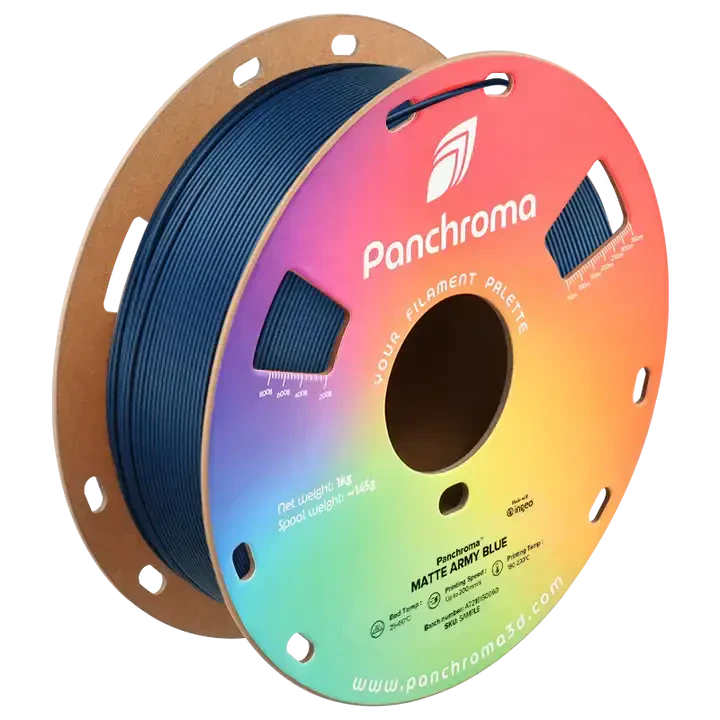 Polymaker Panchroma Matte PLA Filament Askeri Mavi - 1