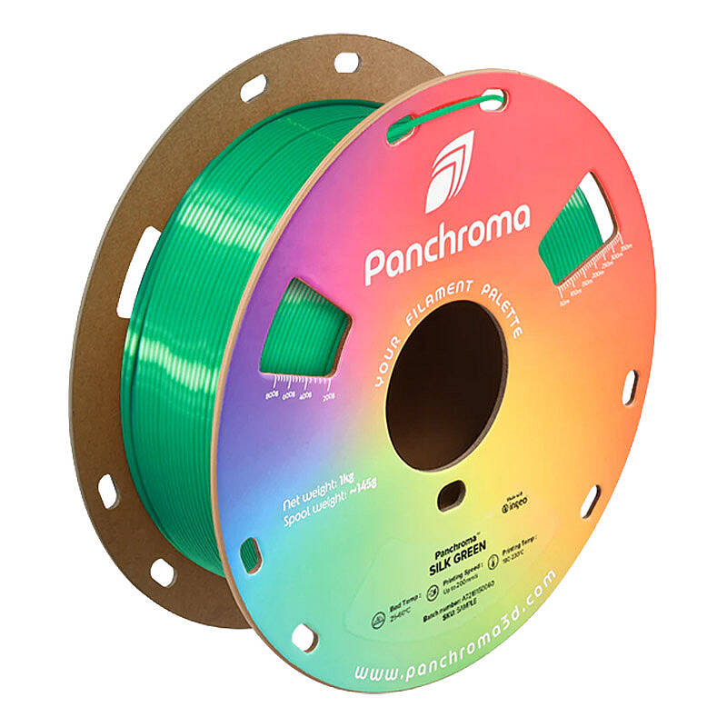 Polymaker Panchroma Silk PLA Filament Yeşil - 1