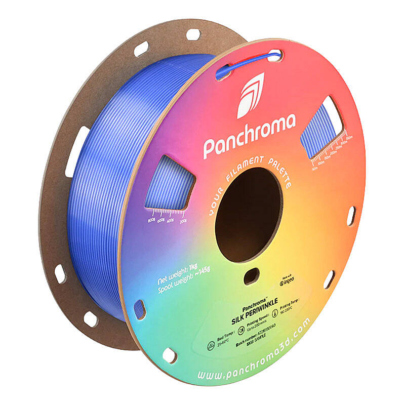 Polymaker Panchroma Silk PLA Filament Periwinkle - 1