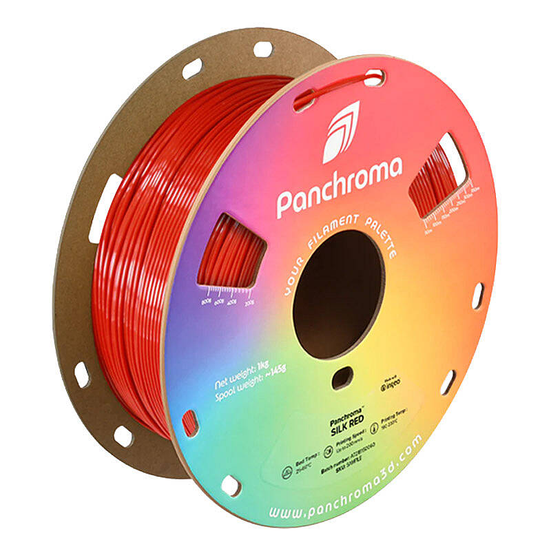 Polymaker Panchroma Silk PLA Filament Kırmızı - 1