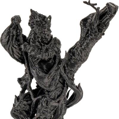 Polymaker Panchroma Satin PLA Filament Siyah - 3 data-big=