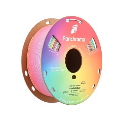 Polymaker Panchroma Satin PLA Gradient Filament Gökkuşağı 