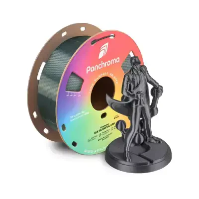 Polymaker Panchroma Silk PLA Filament Tunç Gri - Polymaker (1)