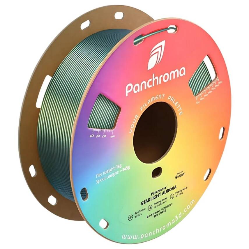 Polymaker Panchroma Starlight PLA Filament Aurora - 1