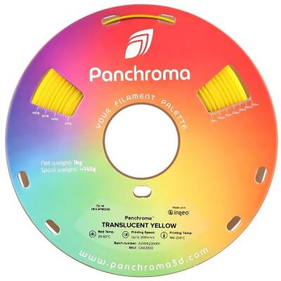 Polymaker Panchroma Transparan PLA Filament Sarı - 2 data-big=