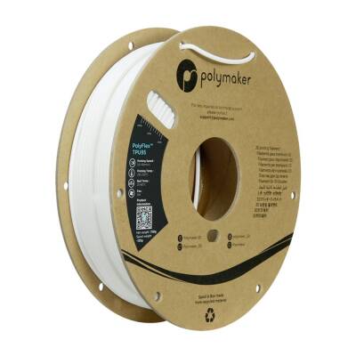 Polymaker PolyFlex TPU95 Filament Beyaz - 2.85mm - 1 data-big=