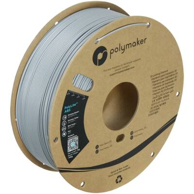 Polymaker PolyLite ABS Filament Gri 