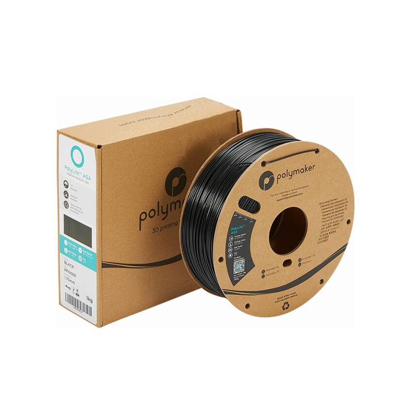 Polymaker PolyLite ASA Filament Siyah - 4