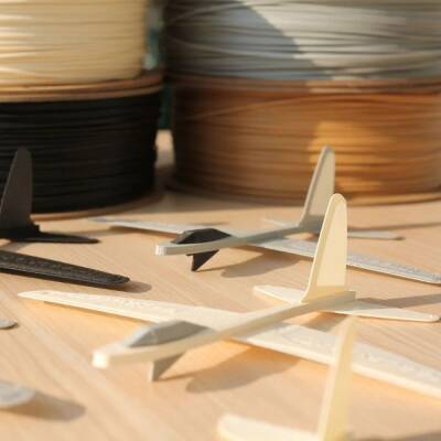 Polymaker PolyLite LW-PLA Filament Gri - 2 data-big=