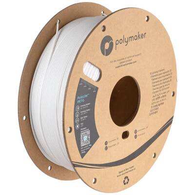 Polymaker PolyLite PETG Filament Beyaz 