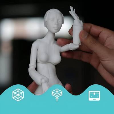 Polymaker PolyLite PETG Filament Siyah - 3 data-big=