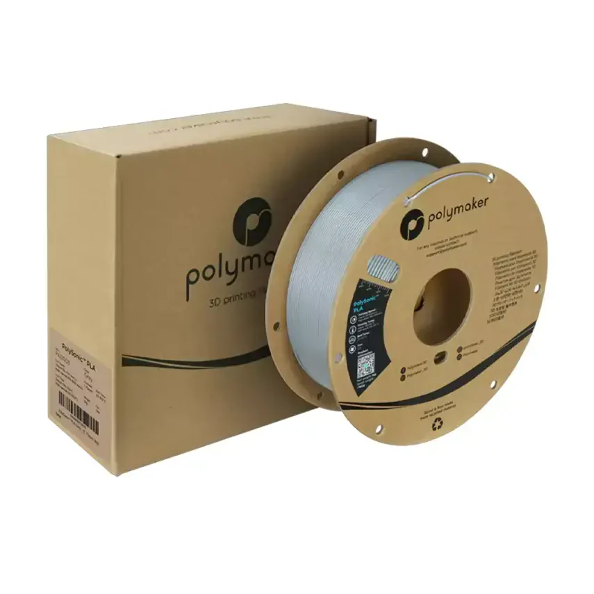Polymaker PolySonic PLA Yüksek Hızlı Filament Gri - 3