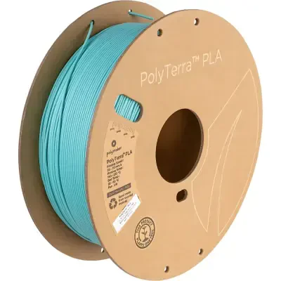 Polymaker PolyTerra Matte PLA Filament Arctic Teal 