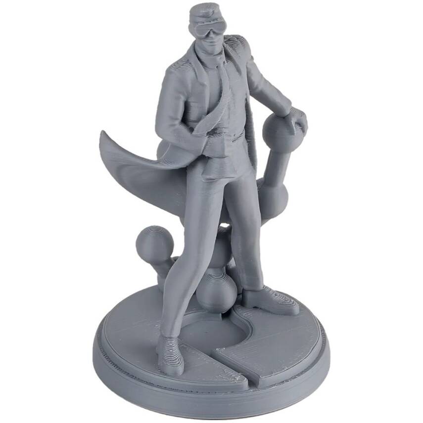 Polymaker PolyTerra Matte PLA Filament Fosil Gri - 2