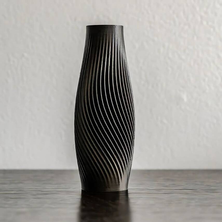 Polymaker PolyTerra Matte PLA Filament Kömür Siyah - 3