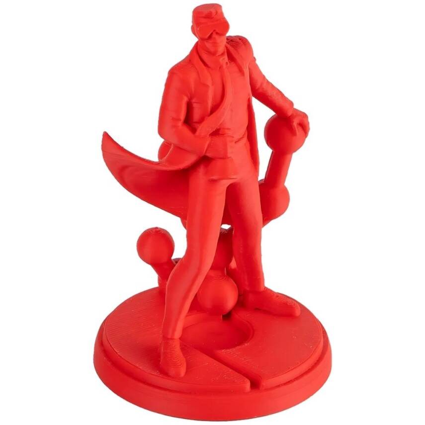 Polymaker PolyTerra Matte PLA Filament Lav Kırmızı - 2