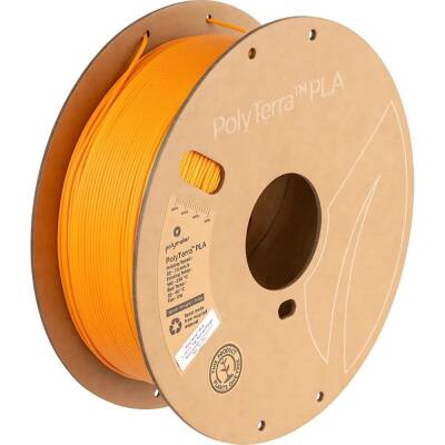 Polymaker PolyTerra Matte PLA Filament Sunrise Turuncu 