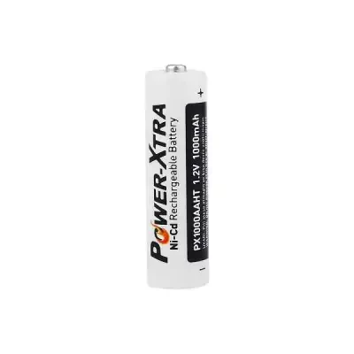 Power-Xtra 1.2V Ni-Cd AA 1000mAh Şarjlı Kalem Pil - Başlı - Power-Xtra