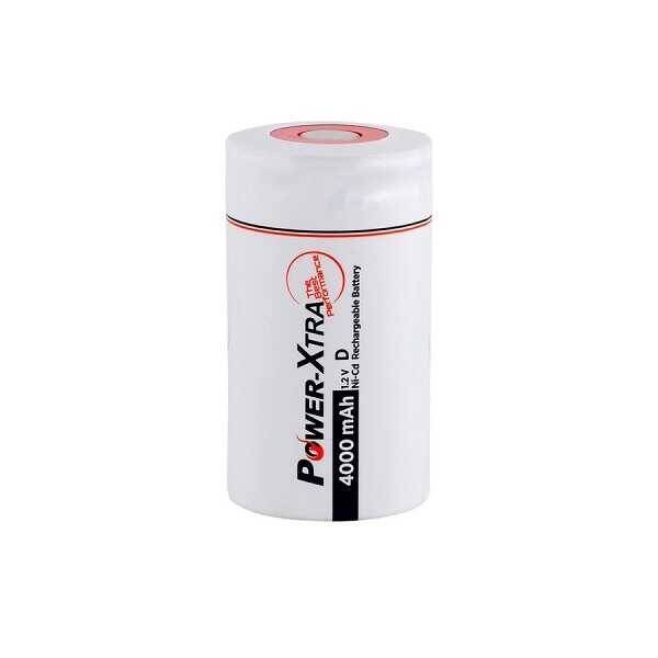Power-Xtra 1.2V Ni-Cd D 4000mAh Şarjlı Kalem Pil - Başsız - 1