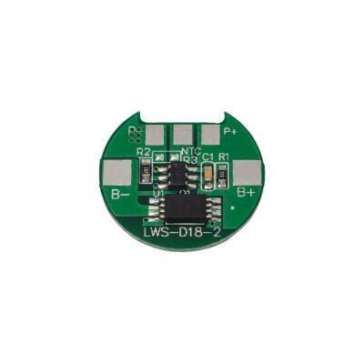Power-Xtra - 1S - 3.2V 3A LiFePO4 BMS Devre - Yuvarlak - 18650 - Power-Xtra