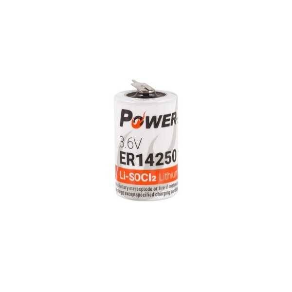 Power-Xtra 3.6V ER14250 1/2AA-3PT Li-SOCI2 Lityum Pil - 1
