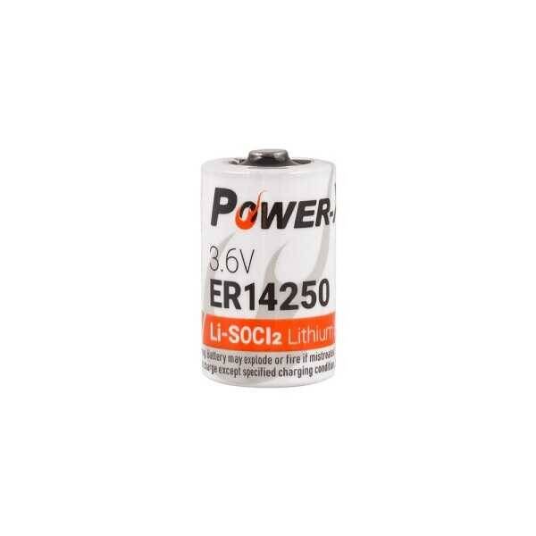 Power-Xtra 3.6V ER14250 1/2AA Li-SOCI2 Lityum Pil - 1