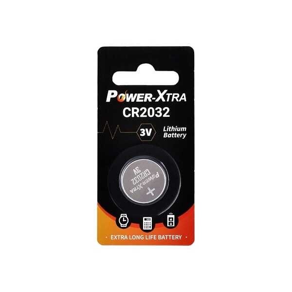 Power-Xtra CR2032 3V Lityum Düğme Pil - Power-Xtra