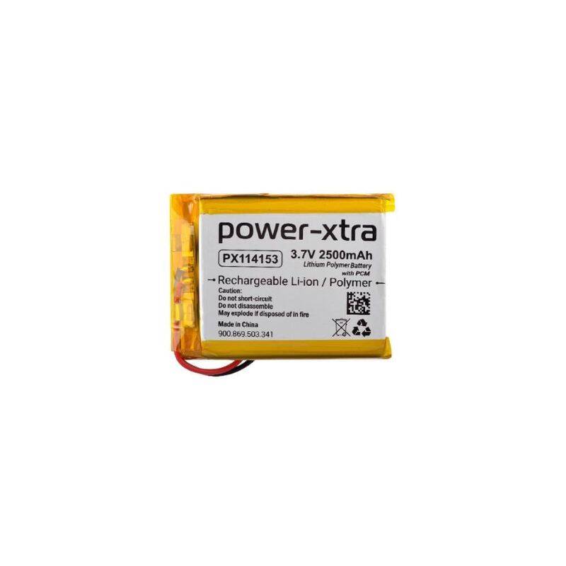 Power-Xtra PX114153 - 3.7V 2500 mAh Li-Polymer Pil - Devreli - 2.5A - 1