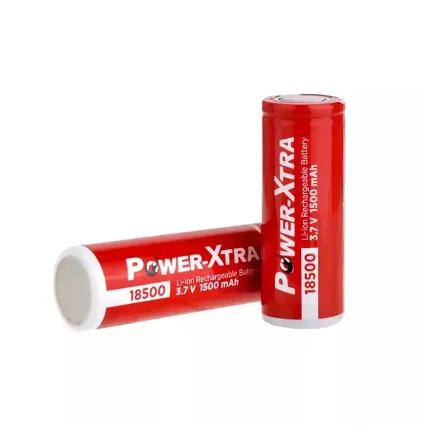 Power-Xtra PX18500-15B - 3.7V 1500 Mah Li-ion Şarjlı Pil - 2C - 1