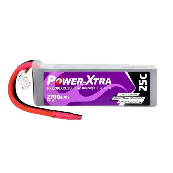 Power-Xtra PX2700XCL3S 3S1P 11.1V 2700 mAh Li-Po Pil - 25C - 1