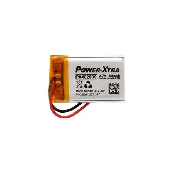 Power-Xtra PX402030 1S 3.7V 180 mAh Li-Po Pil - Devreli - Power-Xtra