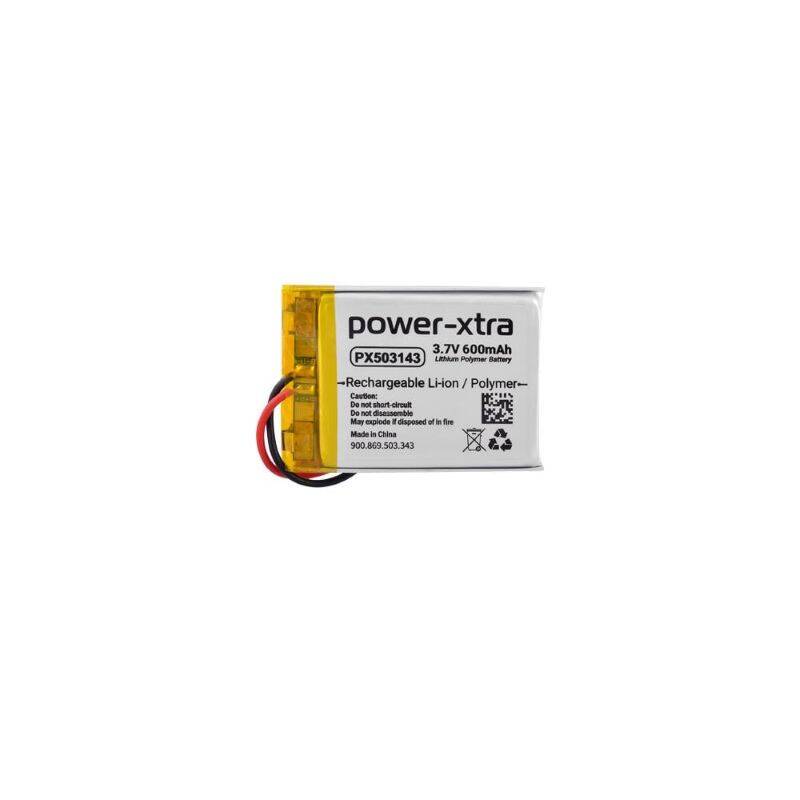 Power-Xtra PX503143 - 3.7V 600 mAh Li-Polymer Pil - Devreli - 1