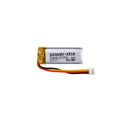 Power-Xtra PX601230 - 3.7V 170 mAh Li-Polymer Pil - Devreli - Soketli - 106849 