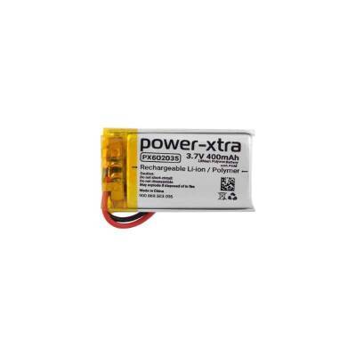 Power-Xtra PX602035 - 3.7V 400 mAh Li-Polymer Pil - Devreli 
