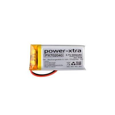 Power-Xtra PX702040 - 3.7V 500 mAh Li-Polymer Pil - Devreli 