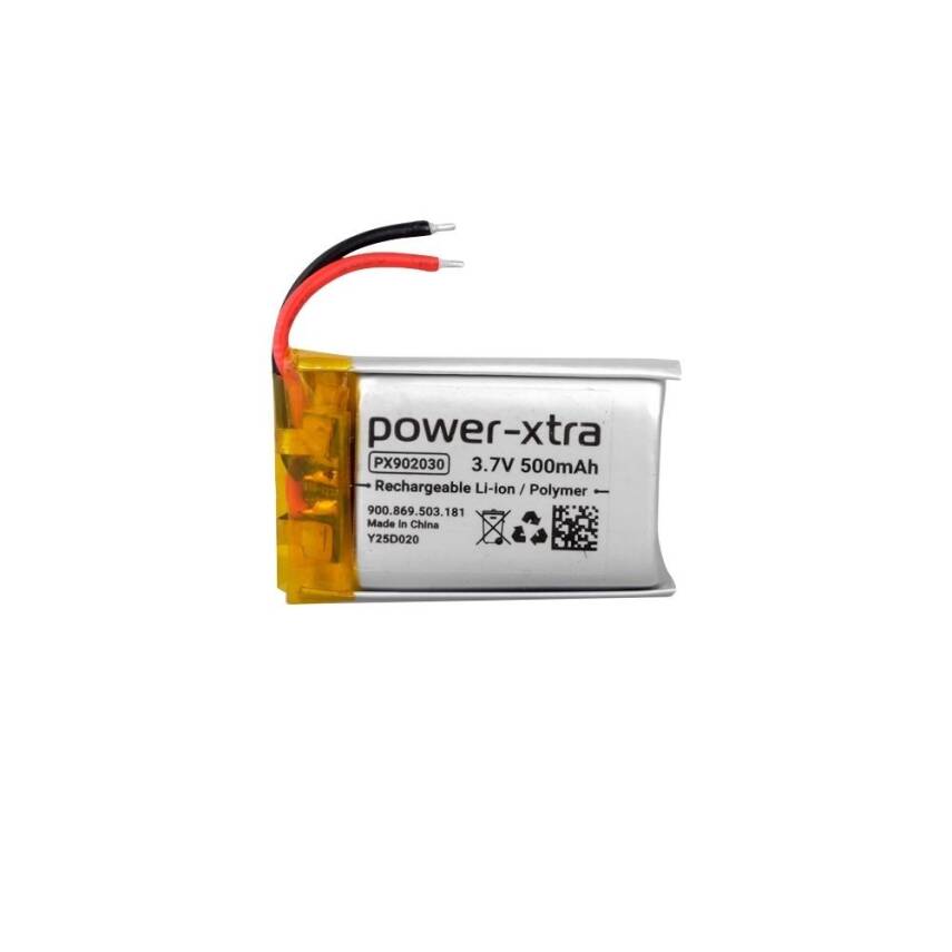 Power-Xtra PX902030 - 3.7V 500 mAh Li-Polymer Pil - Devreli - 2cm - 1